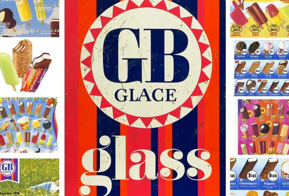 GB Glassen från 60-talet fram till 1989