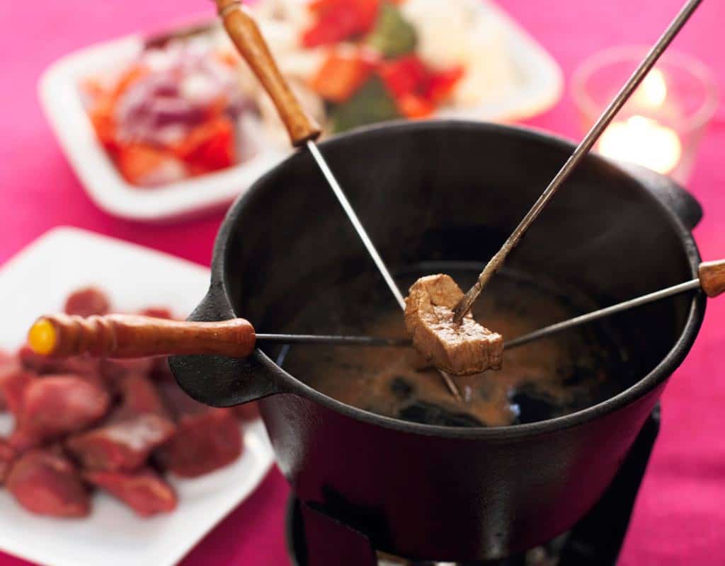 kött fondue