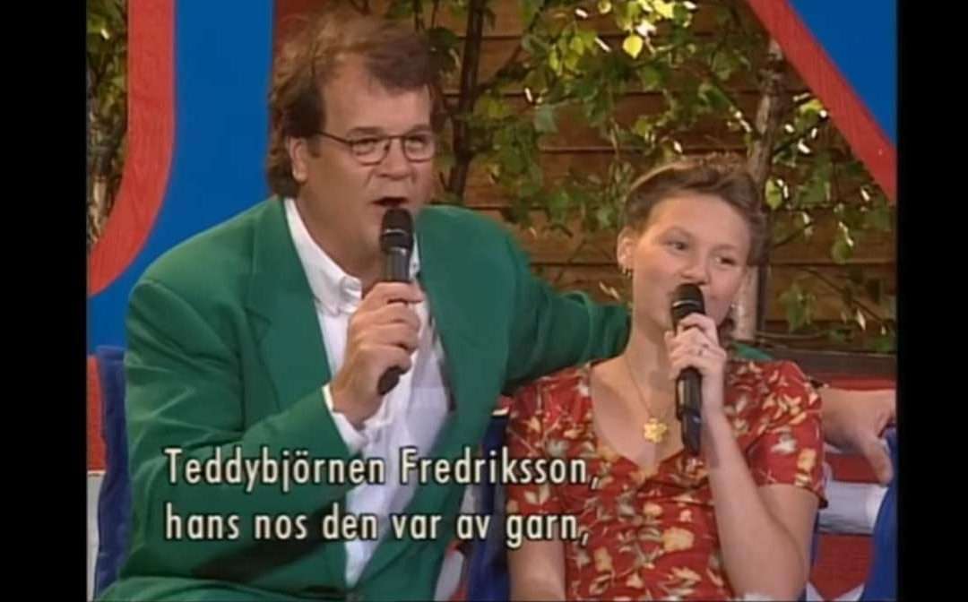 Sanna Nielsen 11 år gör så att vi får gåshud tillsammans med Lasse Berghagen