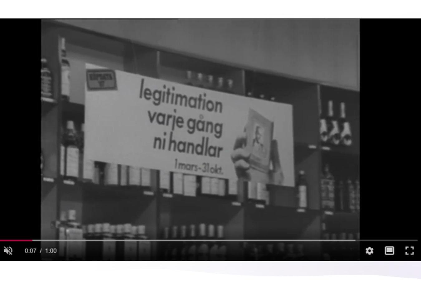 Registrering av kunder på systembolaget Kommer du ihåg