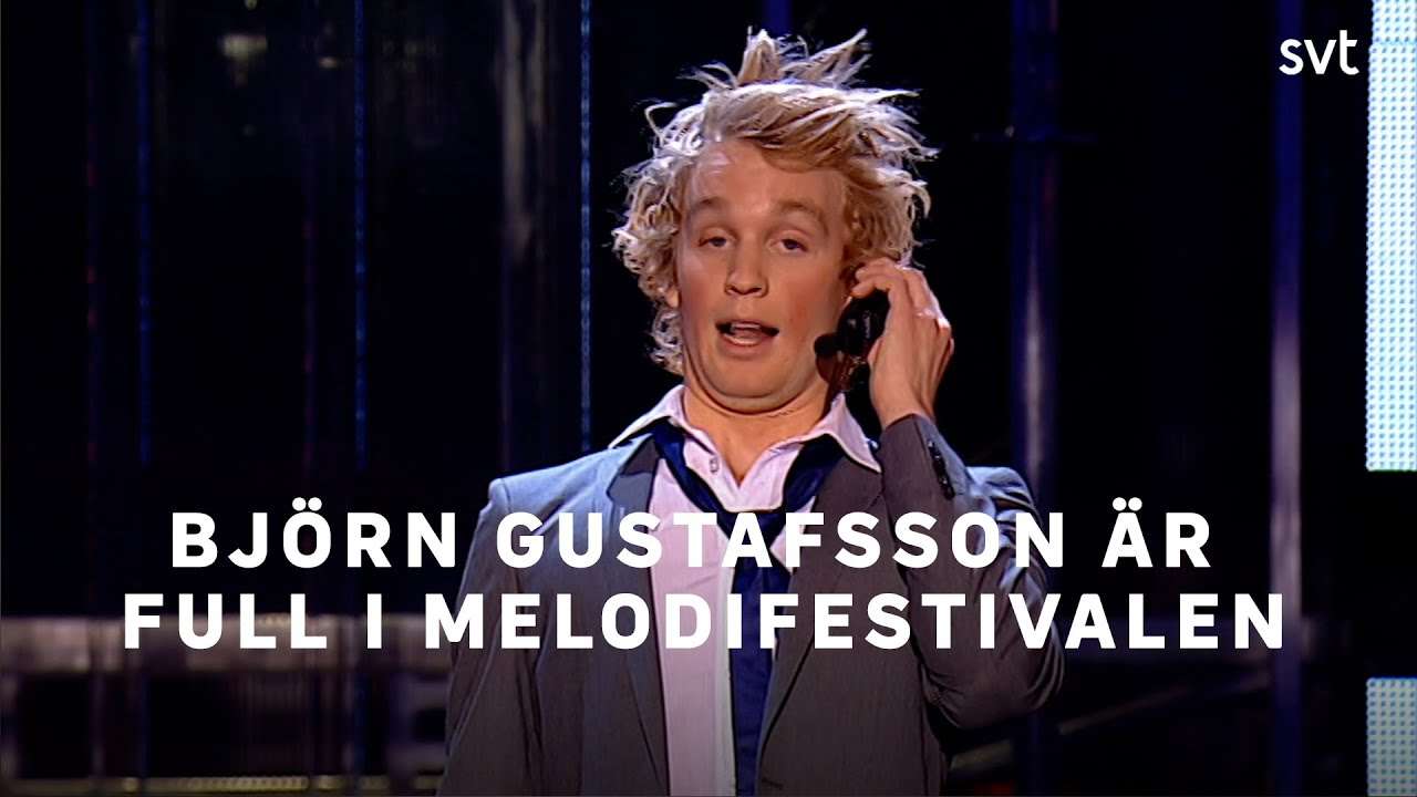 Björn Gustafsson i Melodifestivalen 2008 x 2